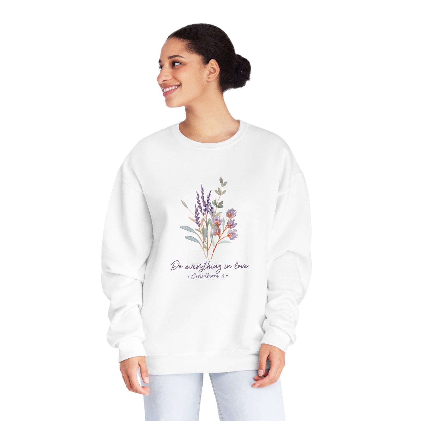 Women's Sophisticated Christianity-inspired Sweatshirt