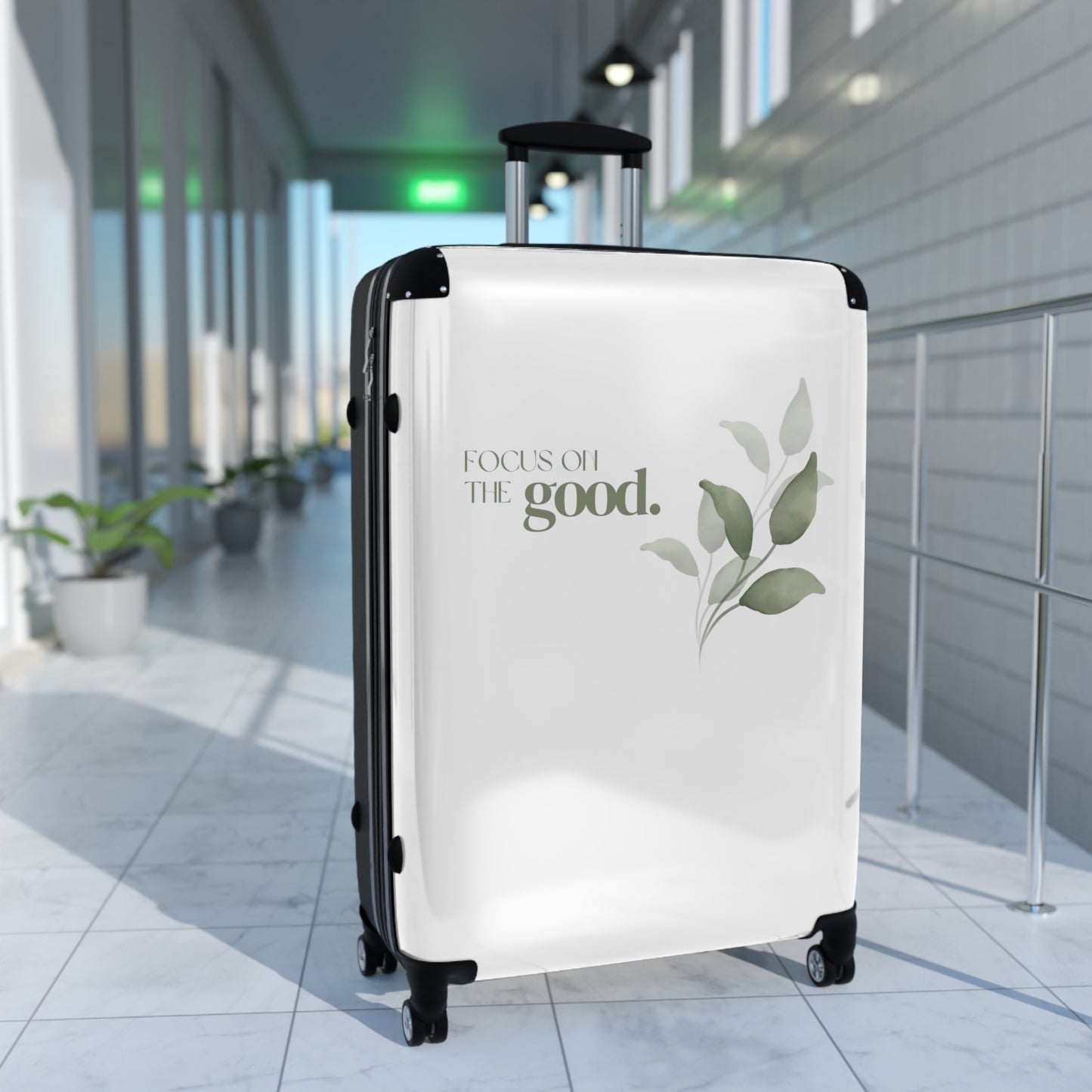 Elegantly Faith-inspired Suitcase