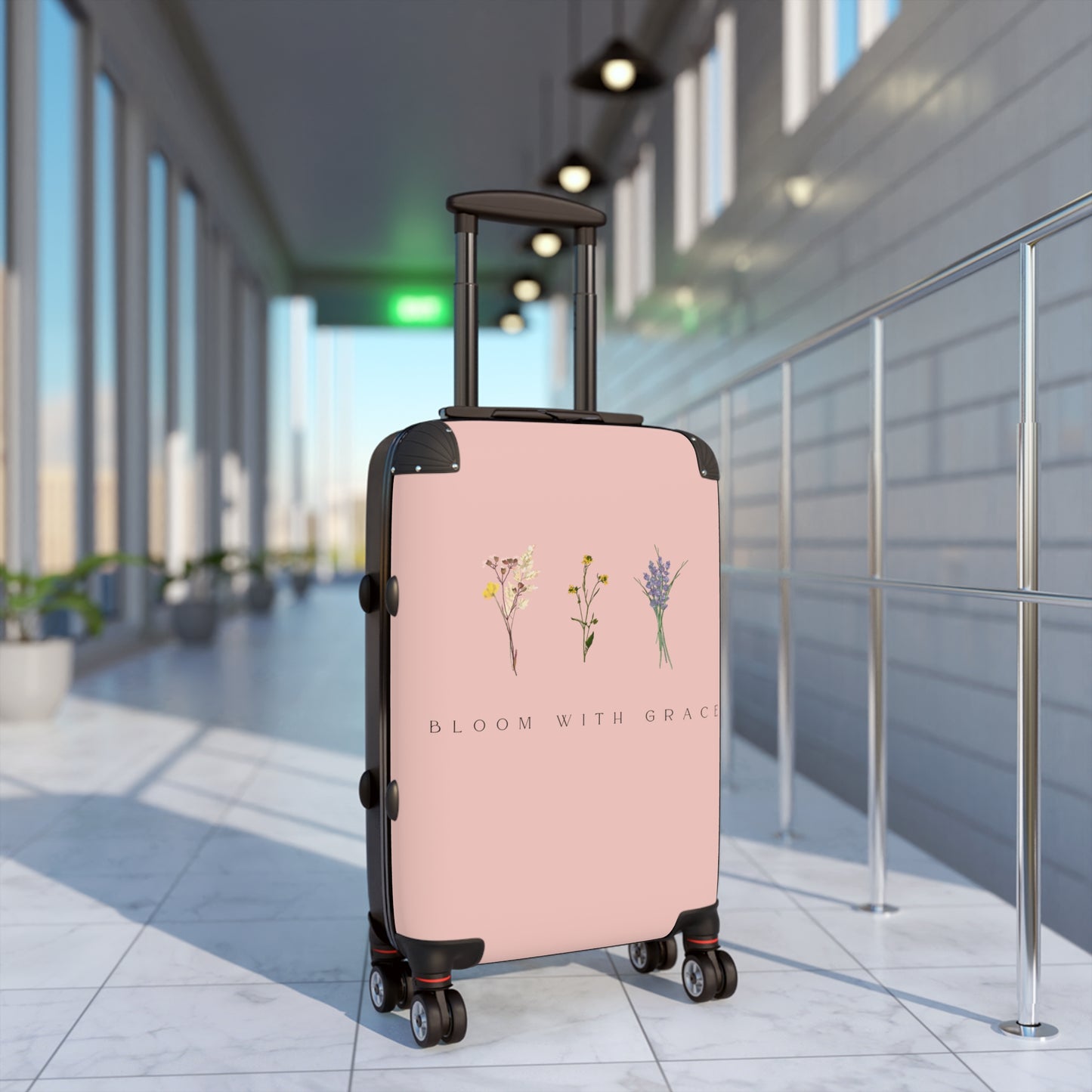 Aesthetic Christian Message Suitcase