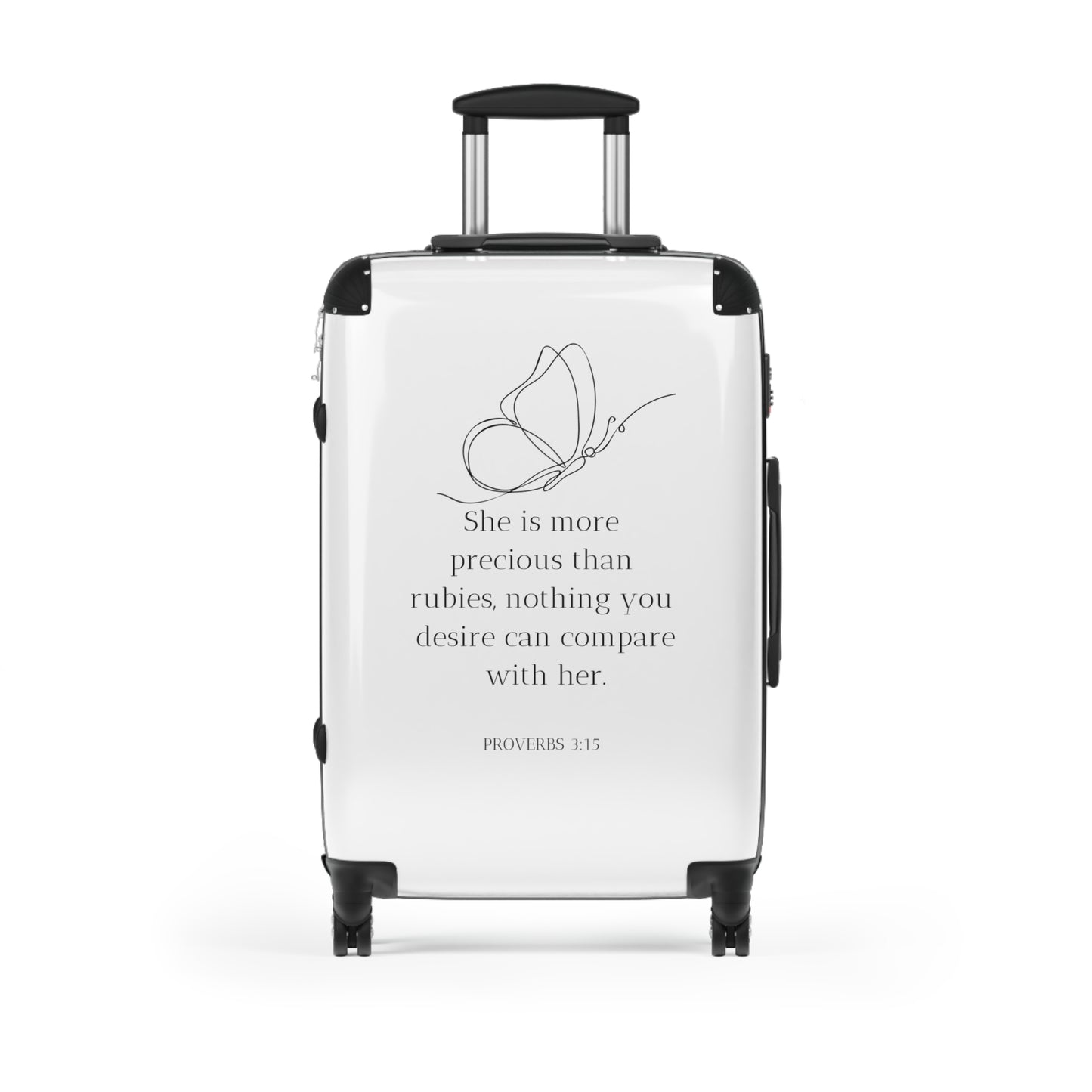 Sophisticated Christianity-themed Suitcase