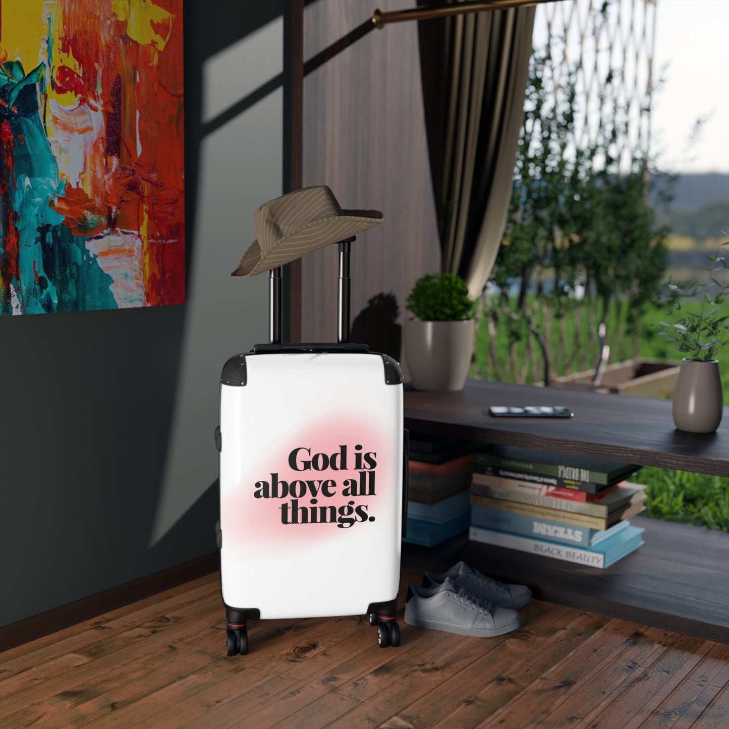 Aesthetic Christian Message Trolley