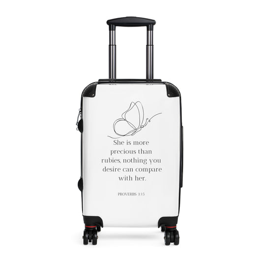 Sophisticated Christianity-themed Suitcase