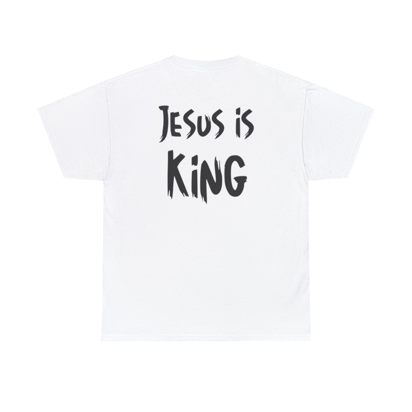 Men's Trendy Christian Theme Shirt "Jesus is King"