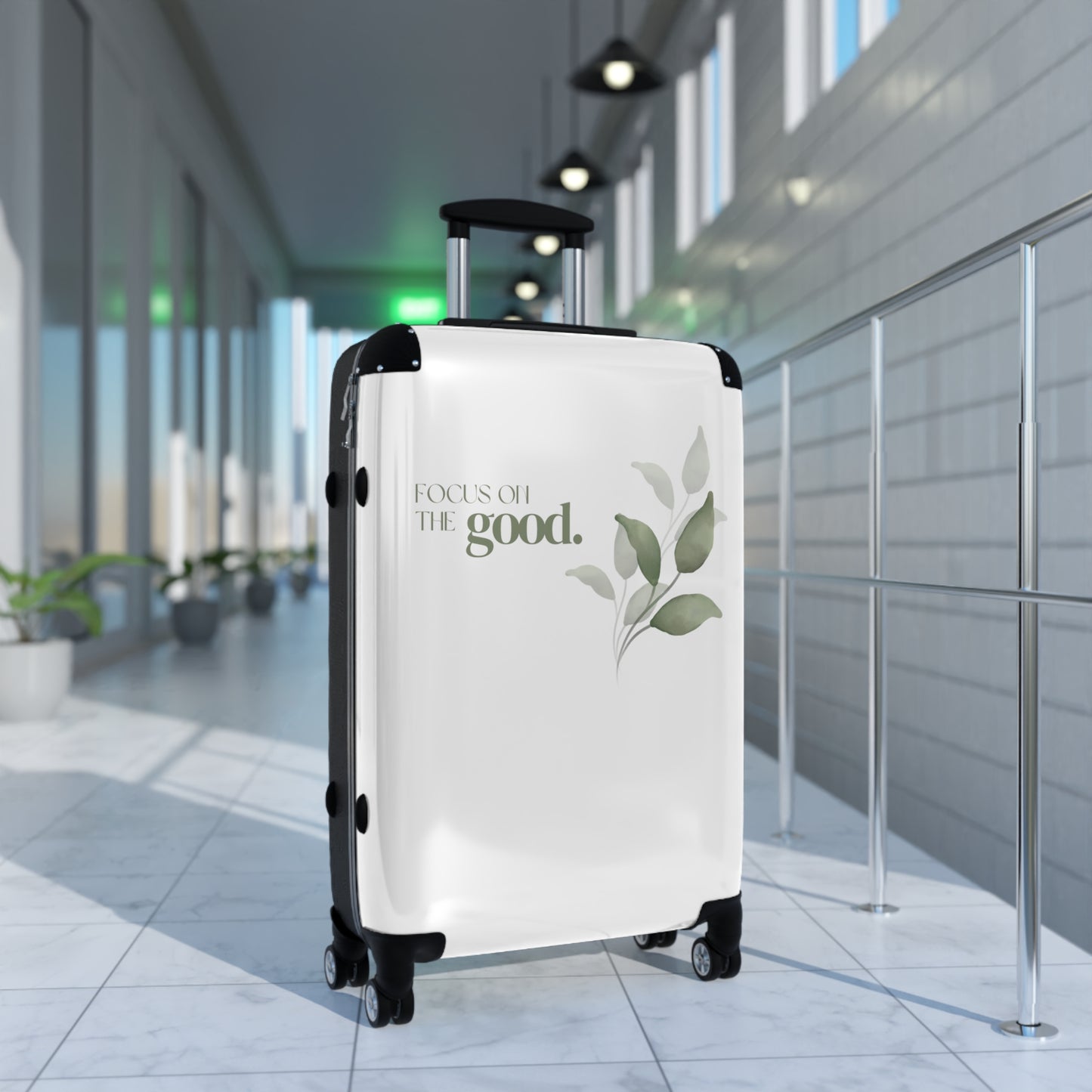 Elegantly Faith-inspired Suitcase