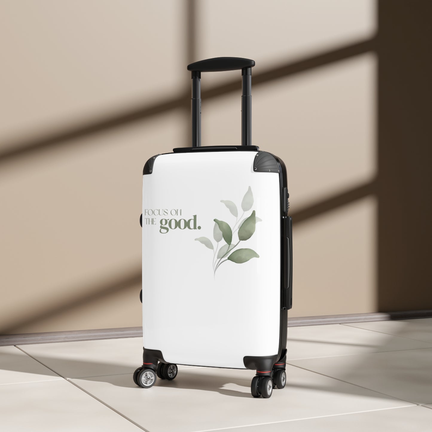 Elegantly Faith-inspired Suitcase