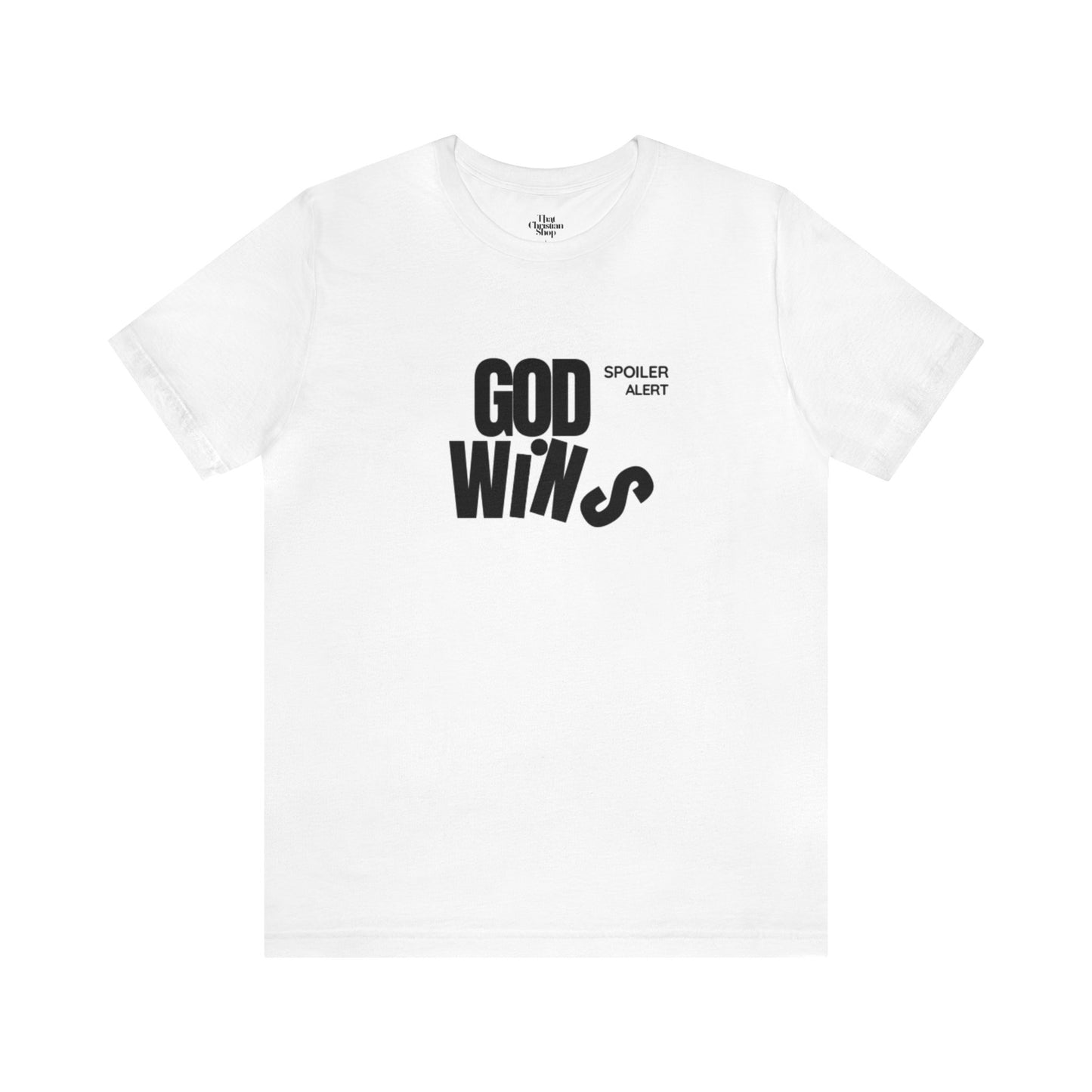 Men's Fashionable Christianity-themed Top