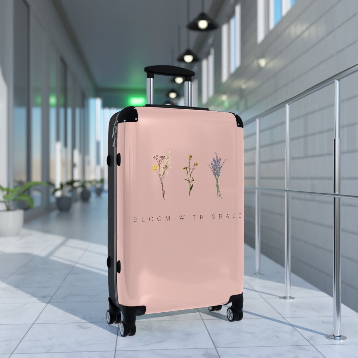 Aesthetic Christian Message Suitcase