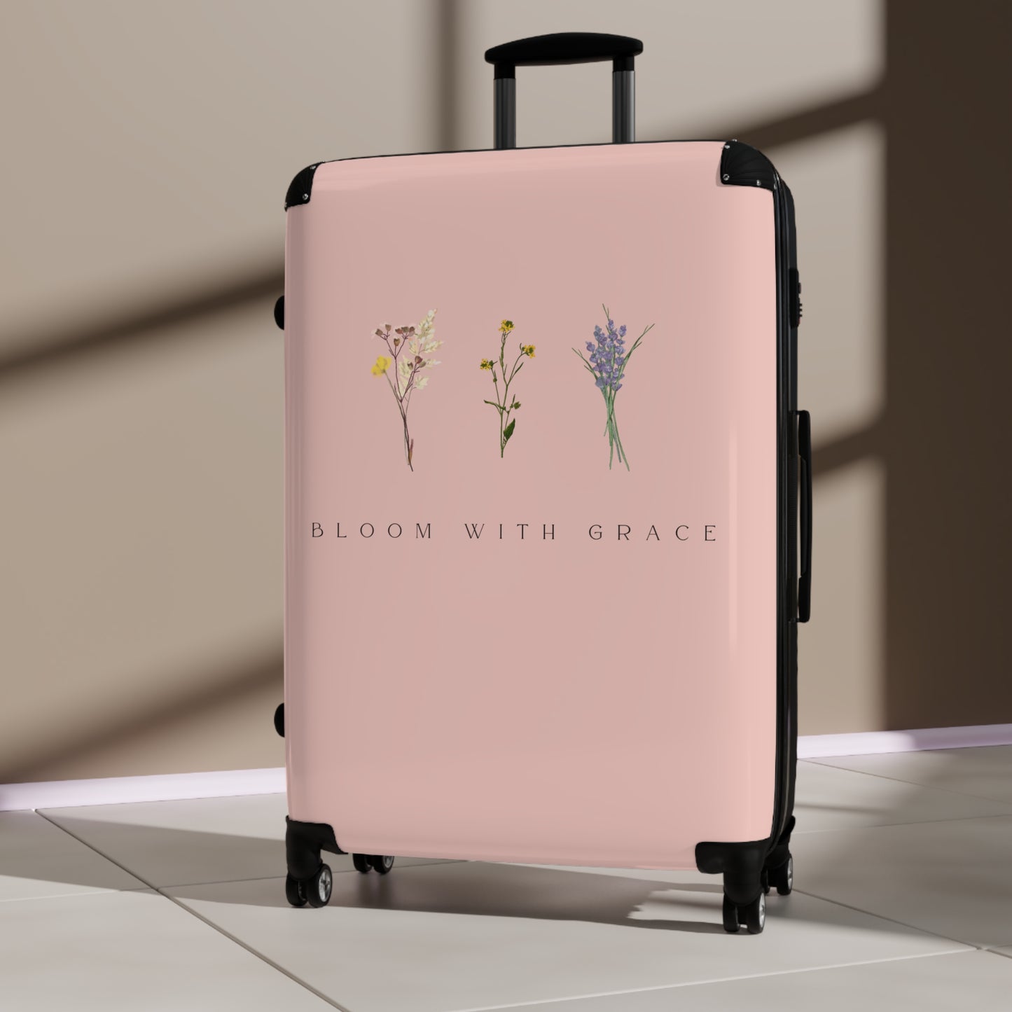 Aesthetic Christian Message Suitcase