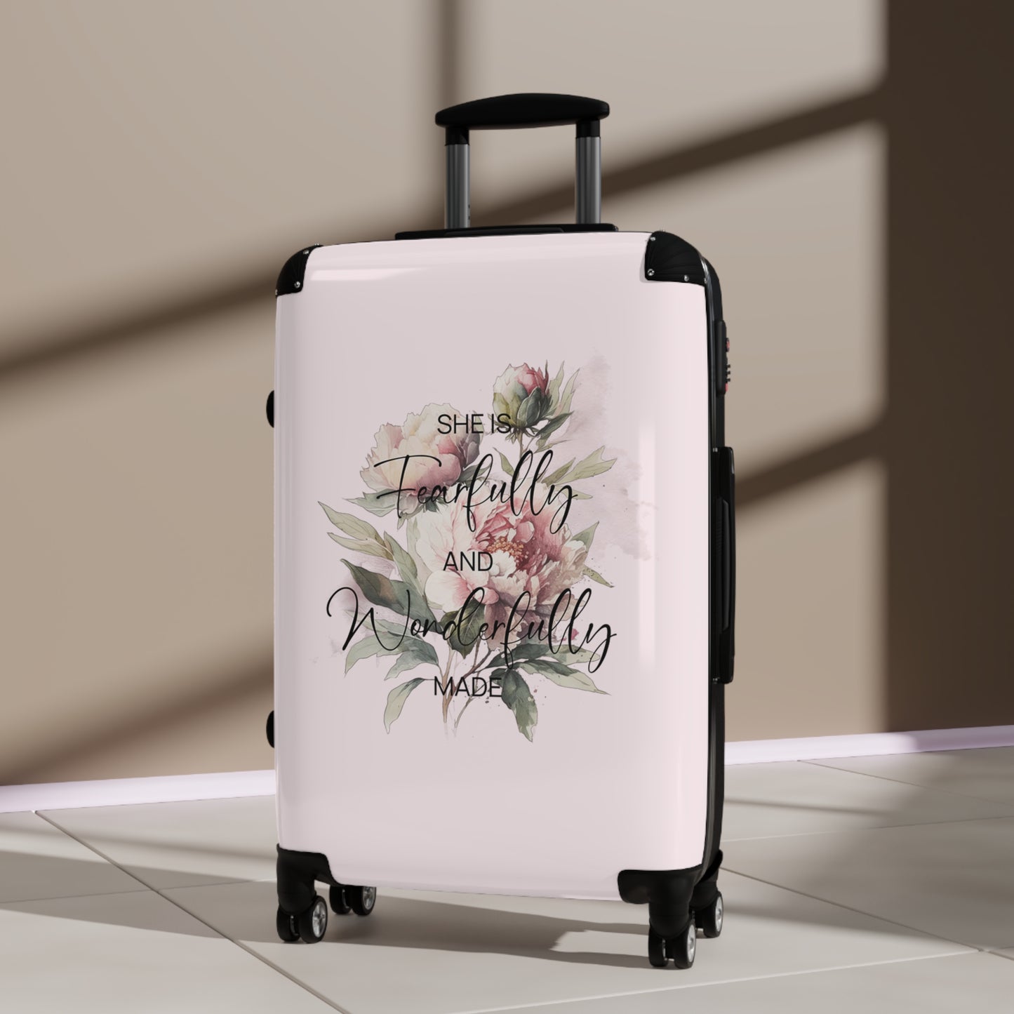 Sophisticated Christianity-themed Suitcase