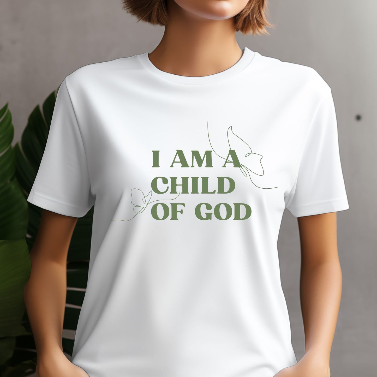 T-Shirt with Christian Design