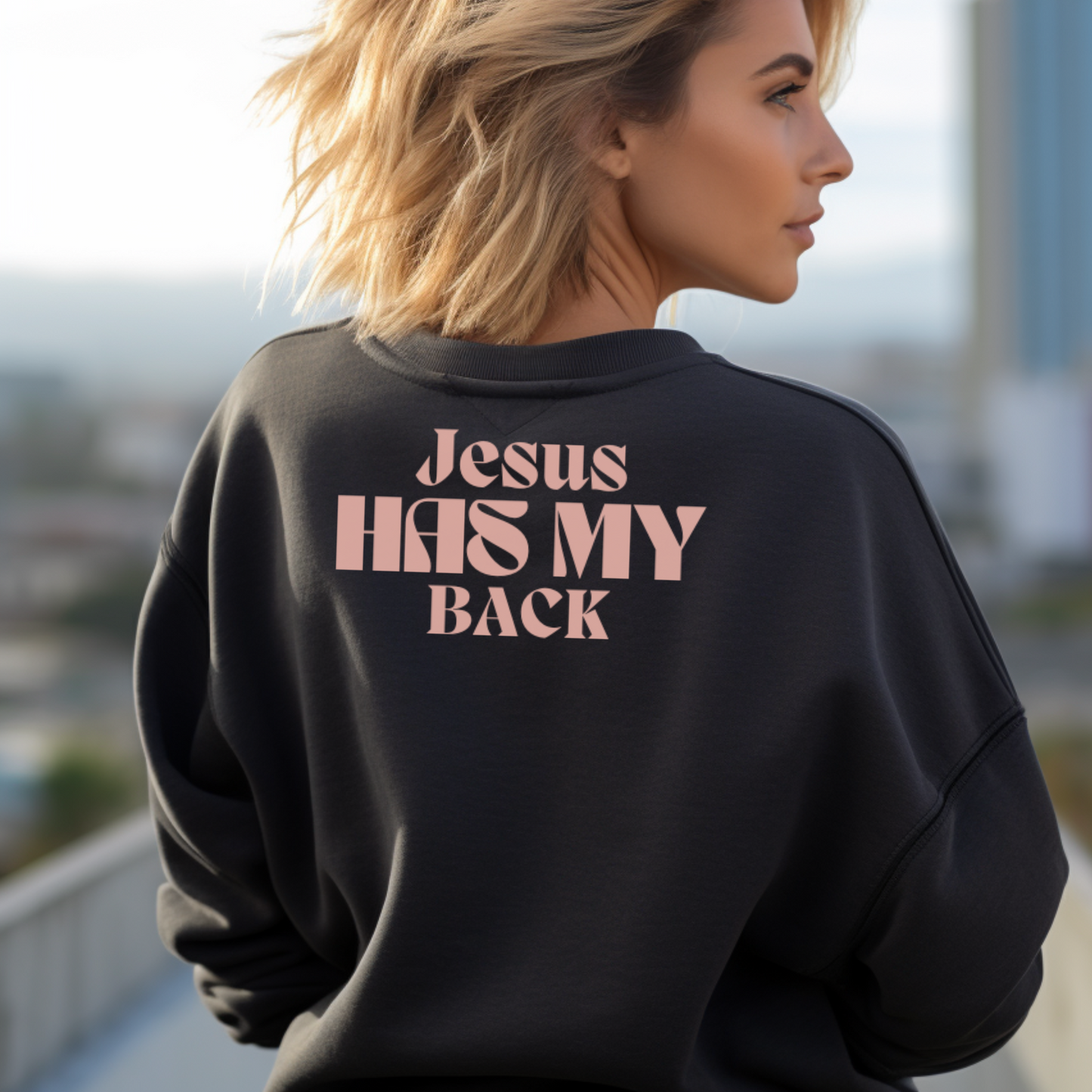 Stylish Faith-inspired Sweatshirt