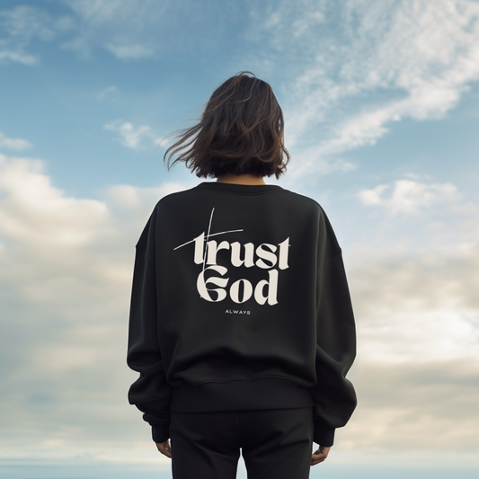 Women's Aesthetic Christian Message Sweatshirt