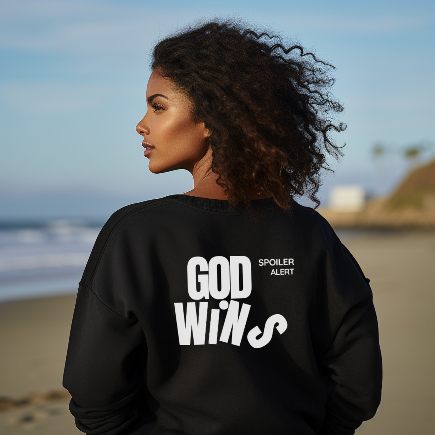 Women's Aesthetic Christian Message Sweatshirt