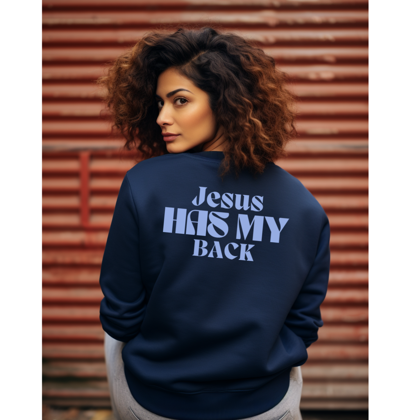 Women's Aesthetic Christian Message Sweatshirt