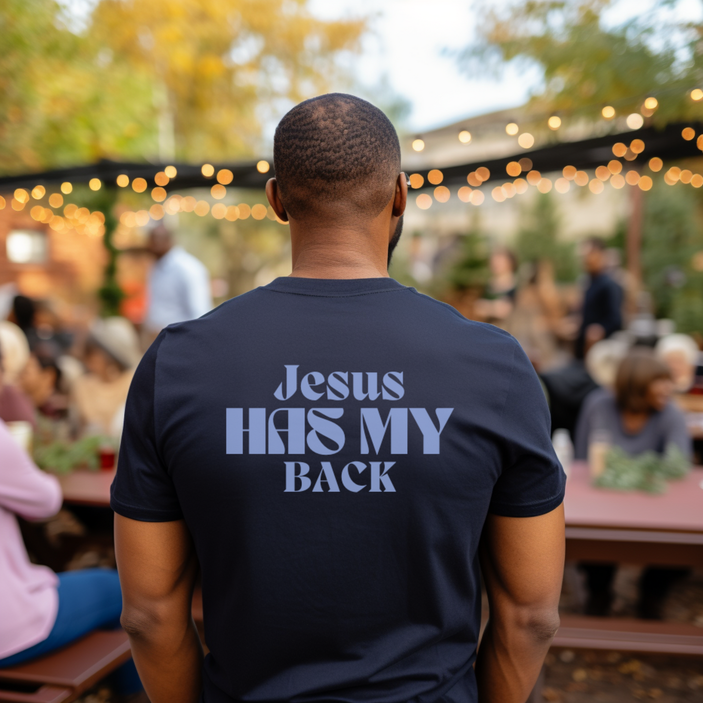 Men's Sophisticated Christianity-inspired Tee