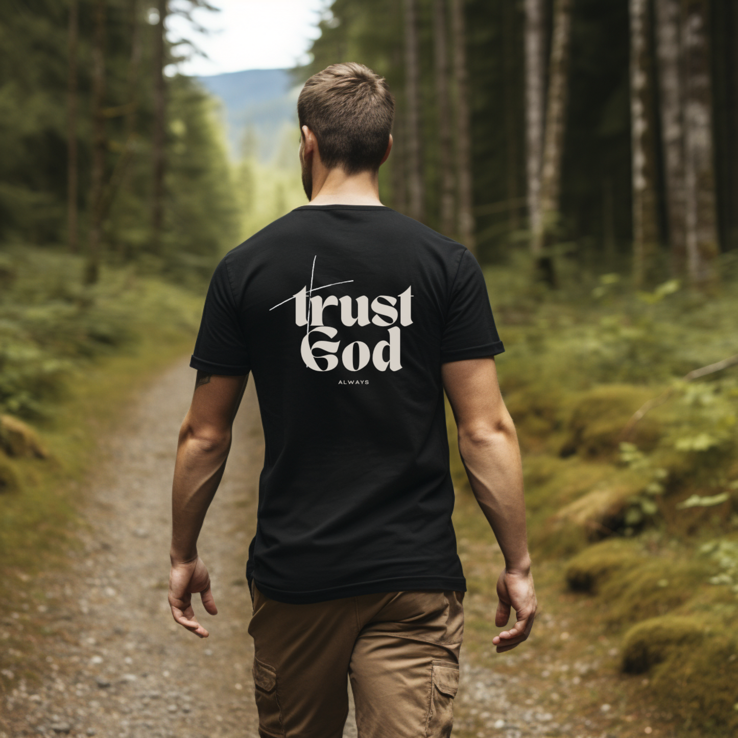 Men's Sophisticated Christianity-inspired Tee