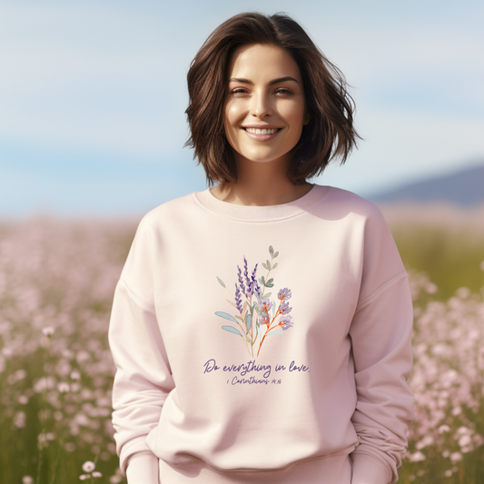 Women's Sophisticated Christianity-inspired Sweatshirt