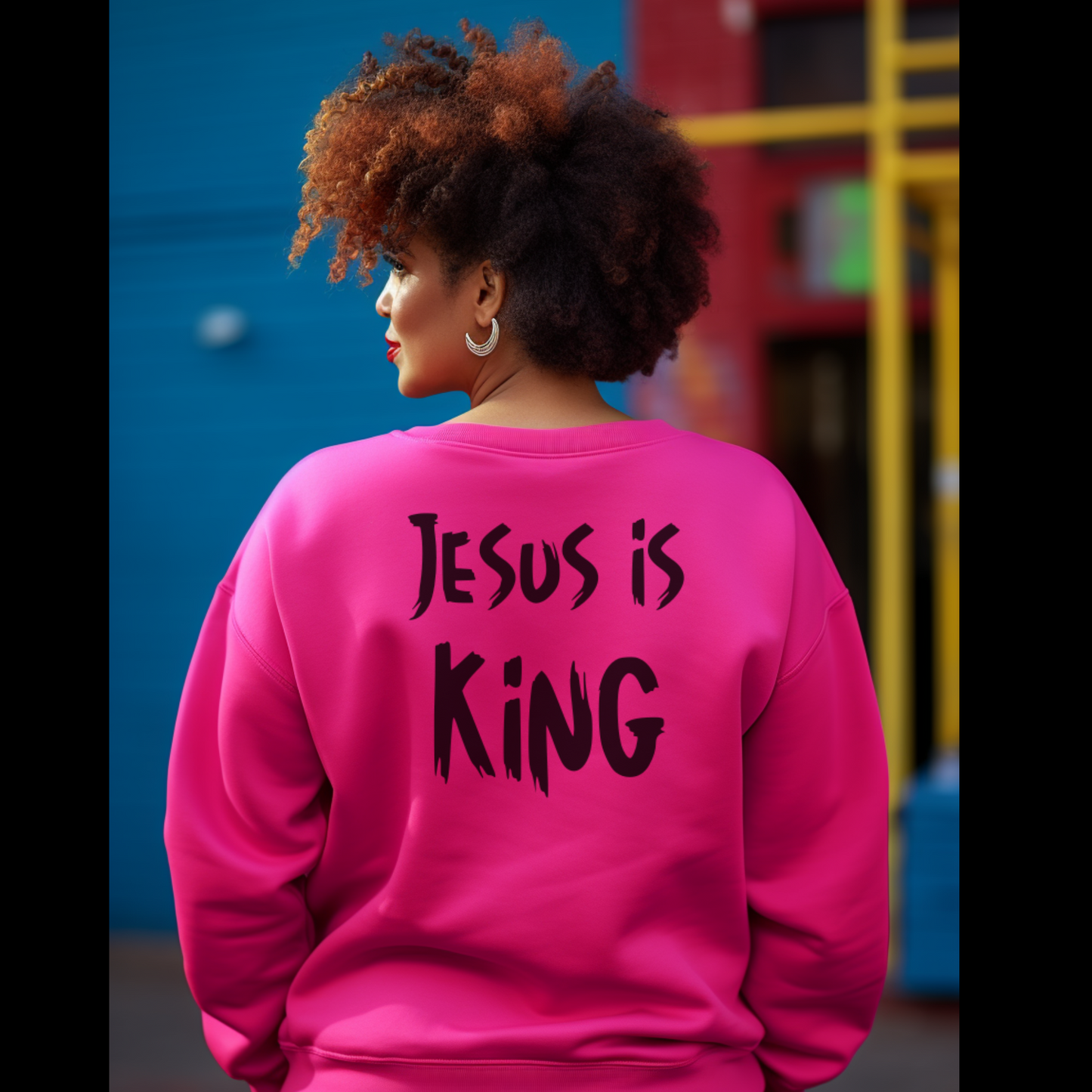 Sophisticated Christianity-inspired Sweatshirt